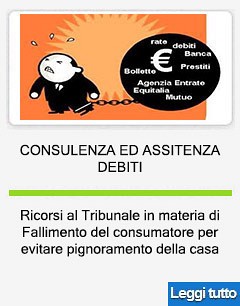consulenza debiti
