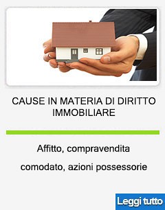 cause diritto immobiliare